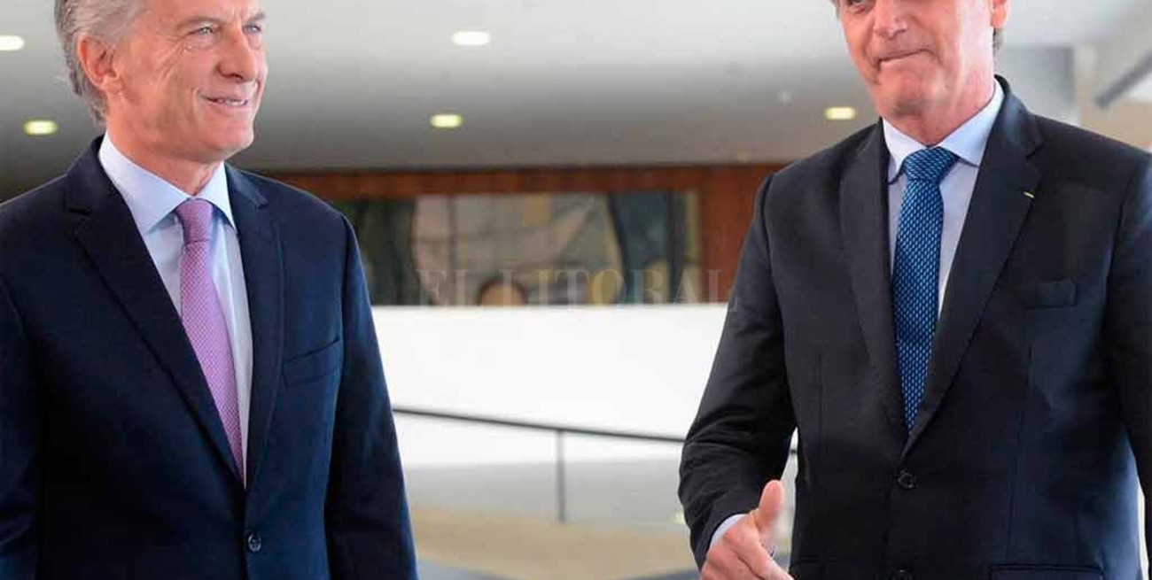 Tras reunirse con Bolsonaro, Macri dijo que la relación con Brasil es estratégica