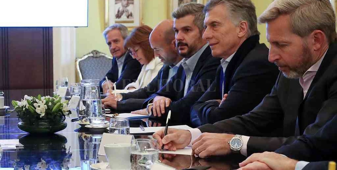 Macri preside la reunión de gabinete en Casa Rosada