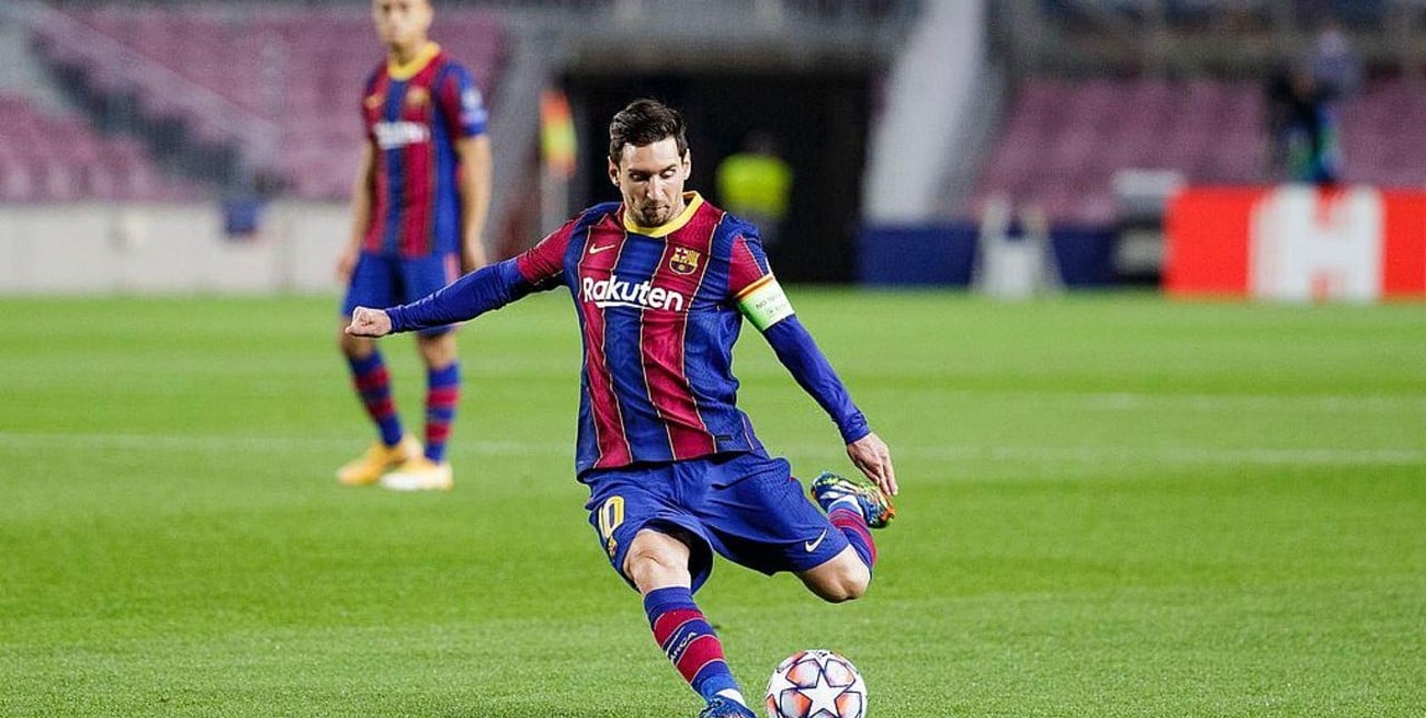 Con un gol de Messi, Barcelona goleó en su debut en la Champions League