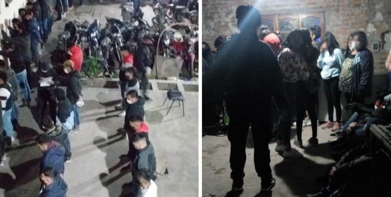 Desbaratan dos fiestas clandestinas y arrestan a 90 personas en Jujuy