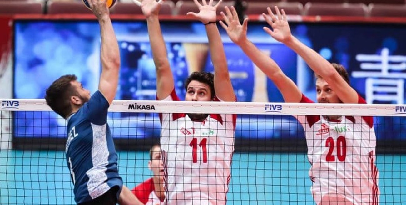 Argentina perdió 3-1 con Polonia, bicampeón mundial de voley