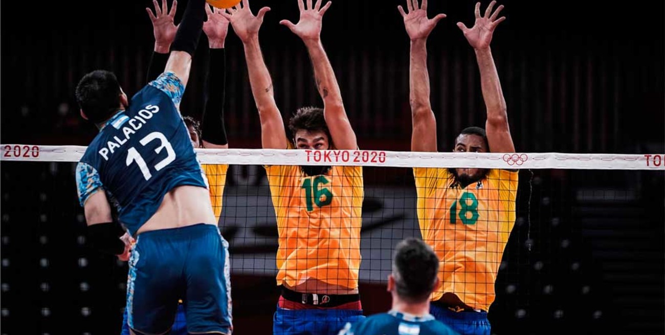 Juegos Olímpicos: Argentina perdió ante Brasil en el vóley masculino