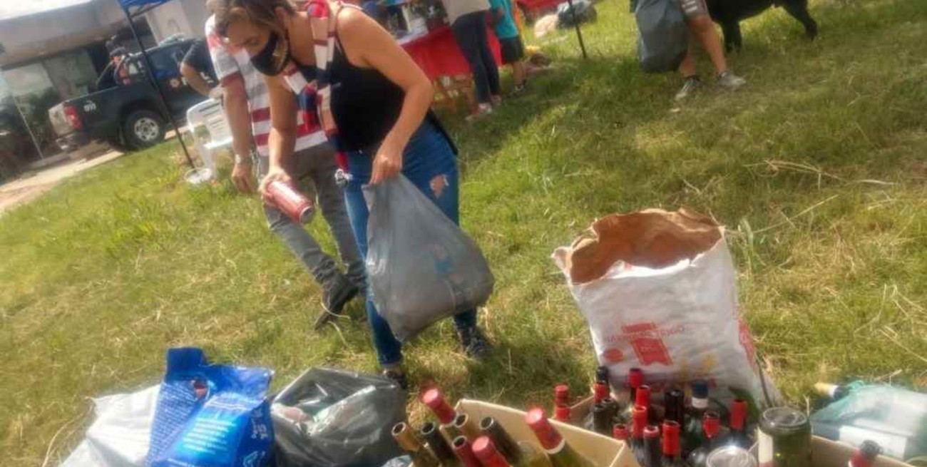 A través del Eco Canje ya fueron recolectados 7.000 kilogramos de papel y 2.500 de aluminio