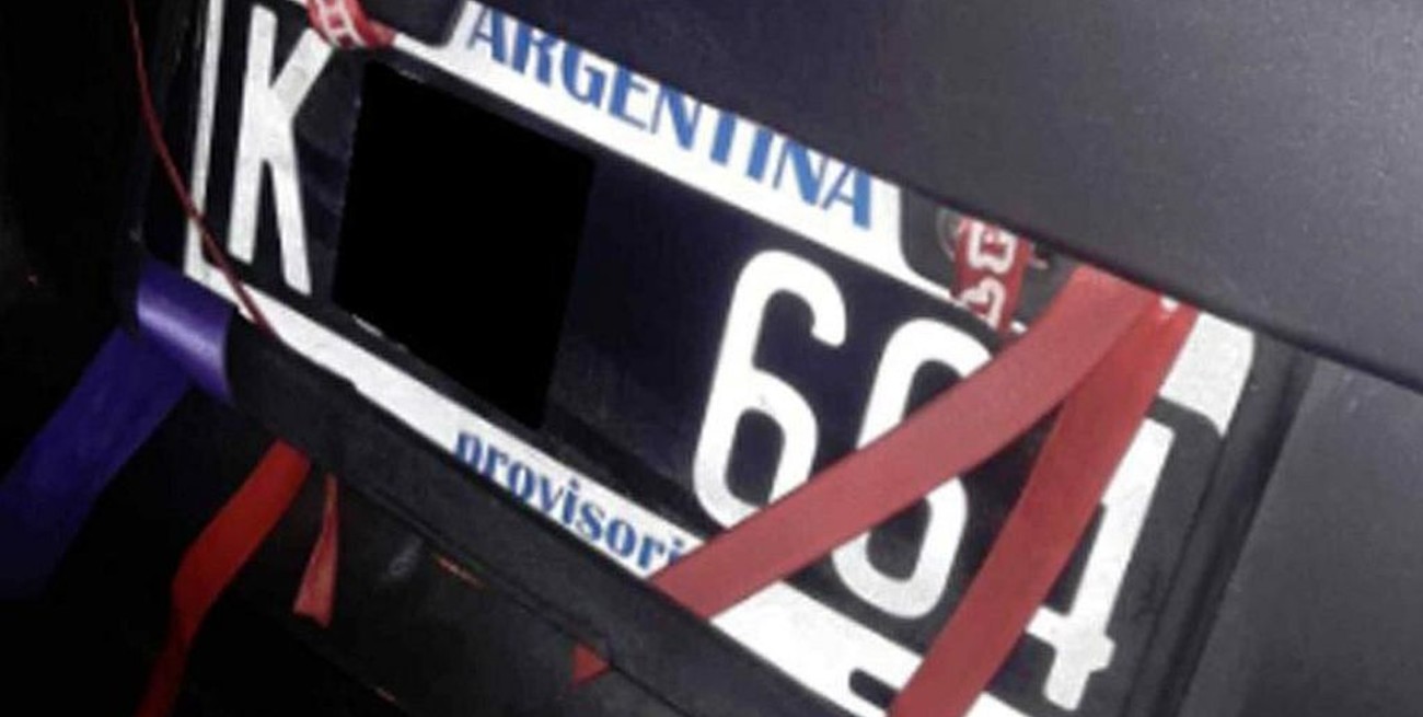 Confirman que es delito alterar la apariencia de la chapa patente de los vehículos