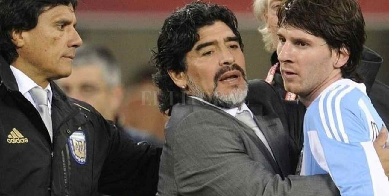 "No se lo puede comparar a Maradona con Messi, porque como Diego no hay"
