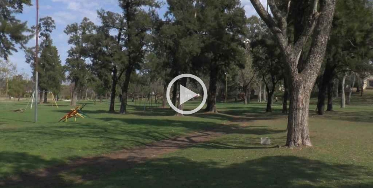 Afirman que por las noches "el Parque del Sur es tierra de nadie" 