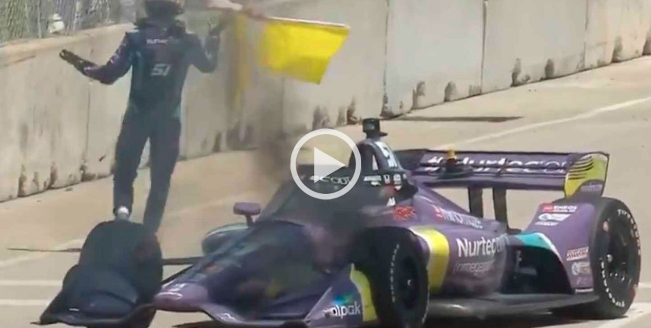 Video: Grosjean vuelve a escapar de un incendio