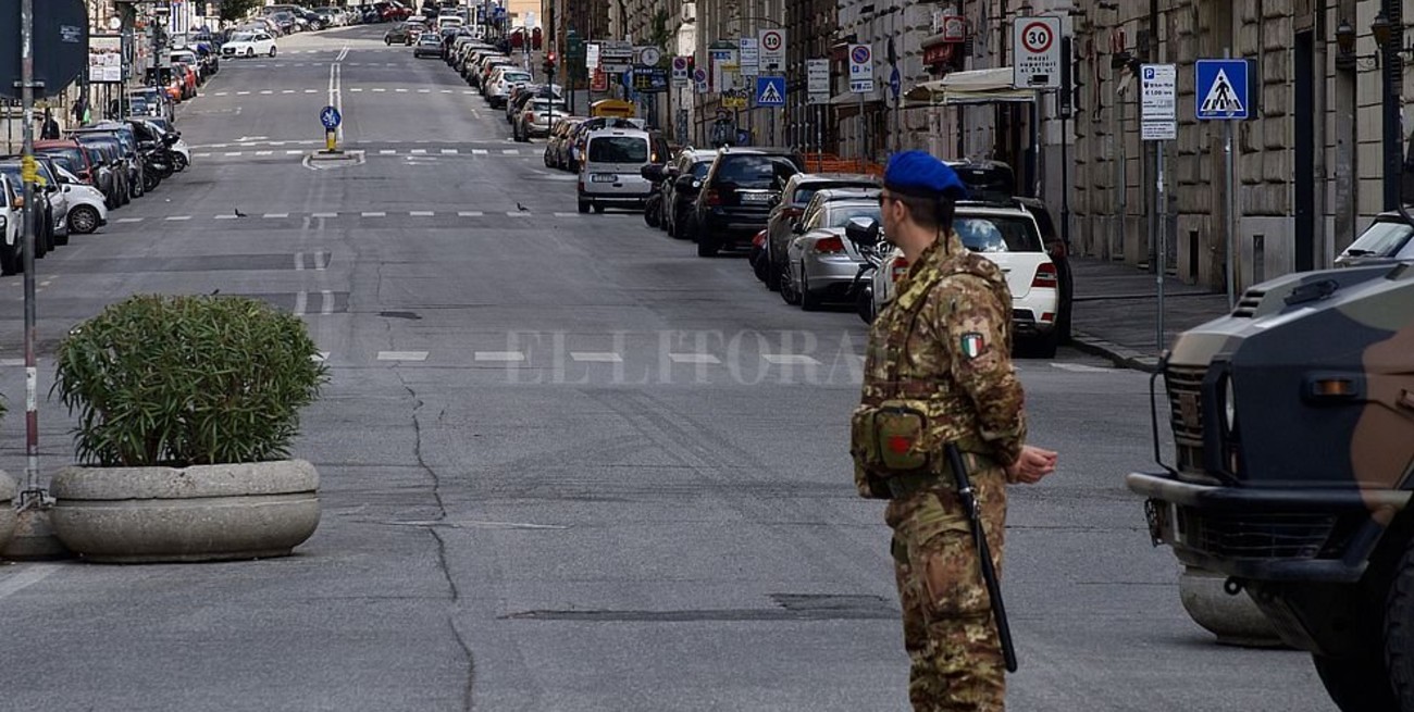 Coronavirus: 837 muertos y 2.107 contagios en otra jornada dramática en Italia