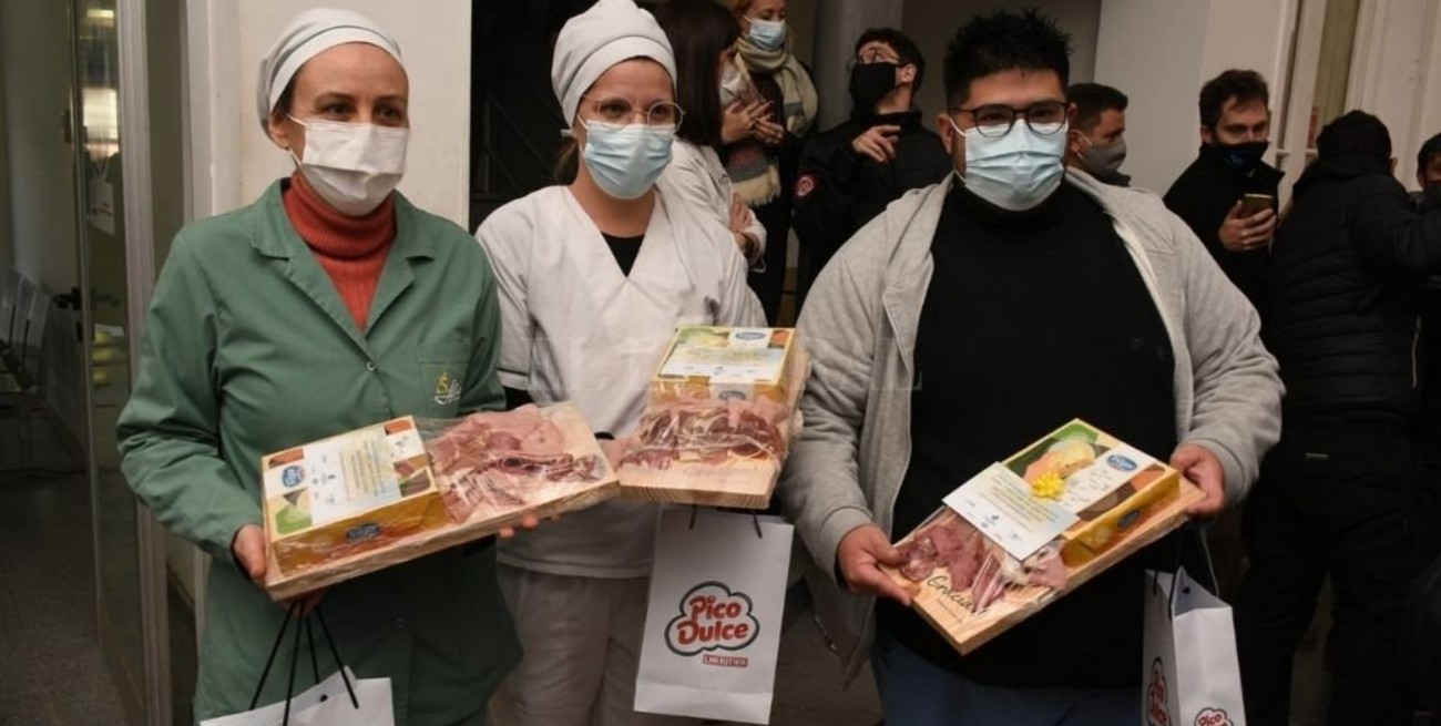 Agasajo al personal del Cullen: 1450 veces "gracias"