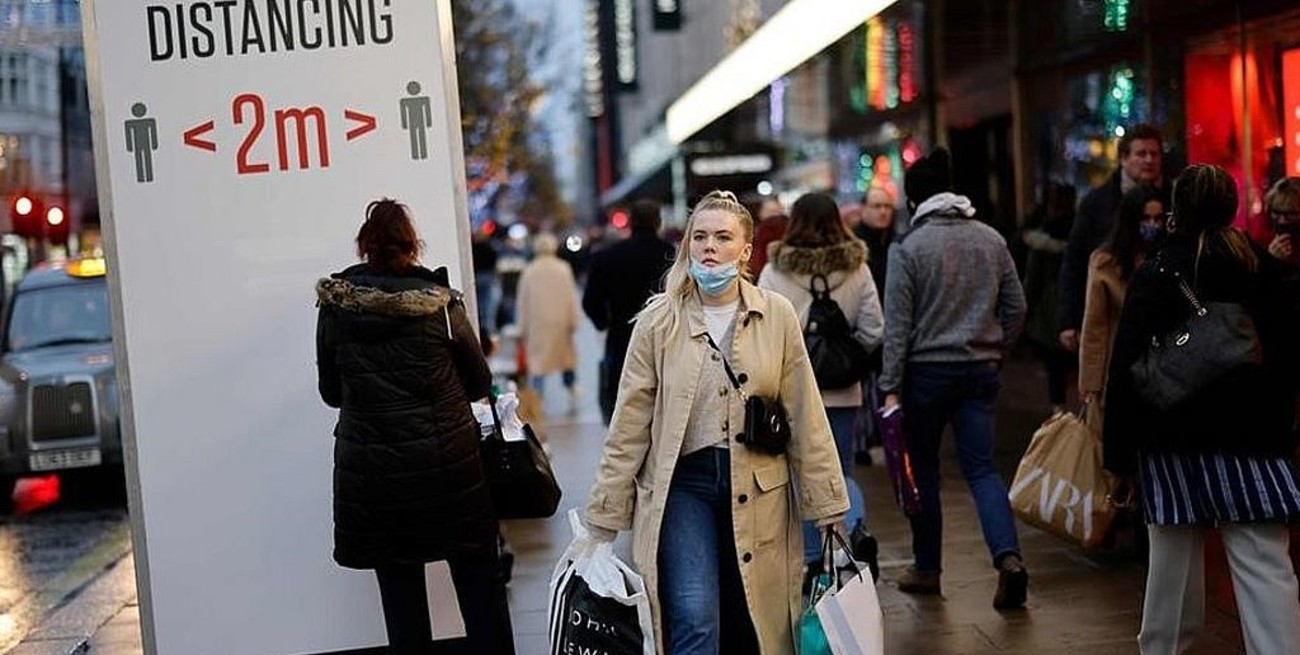 Reino Unido registró la cifra de casos diarios de coronavirus más alta desde enero
