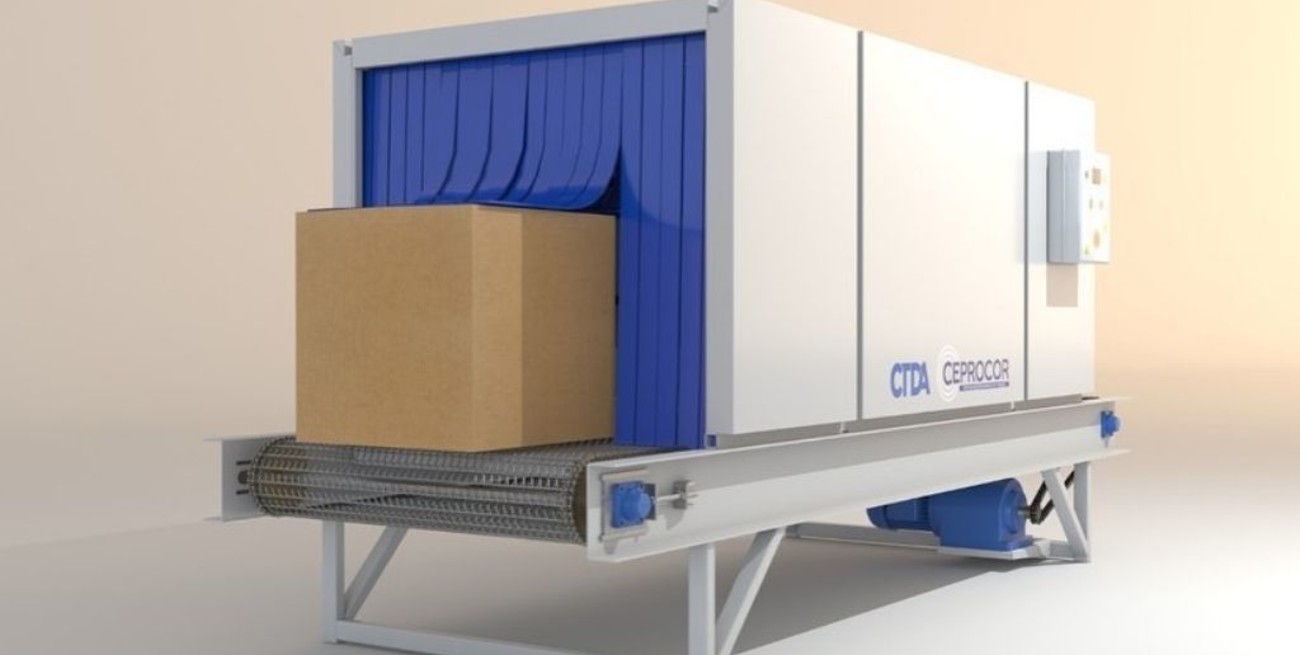 Desarrollan en Córdoba dispositivo que disminuye la carga viral de coronavirus en productos