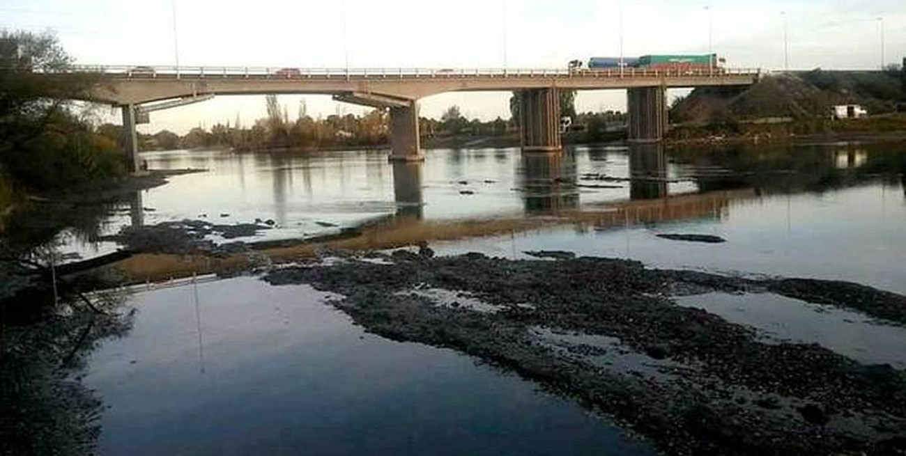 La Pampa: por la bajante, el Río Colorado mantiene solo el 27 % de su caudal