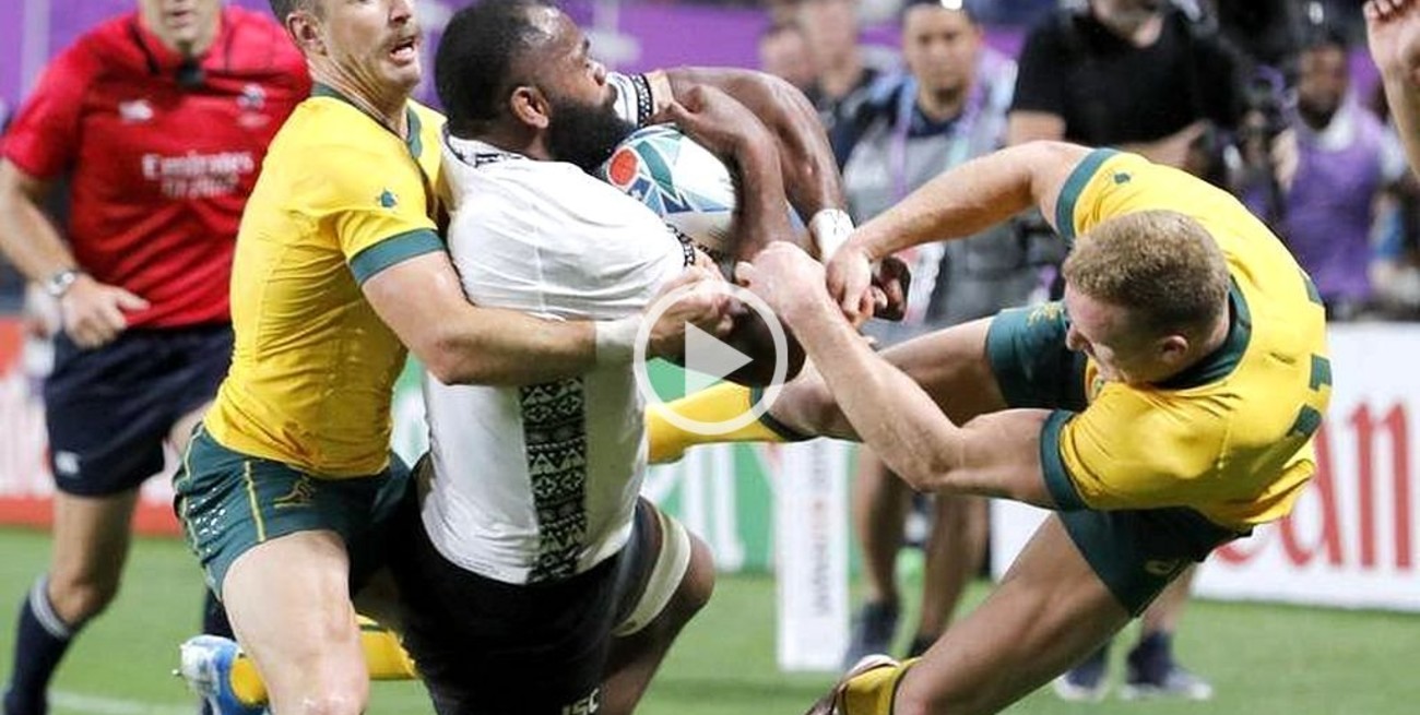 Dura sanción para un jugador de Australia en el Mundial de Rugby