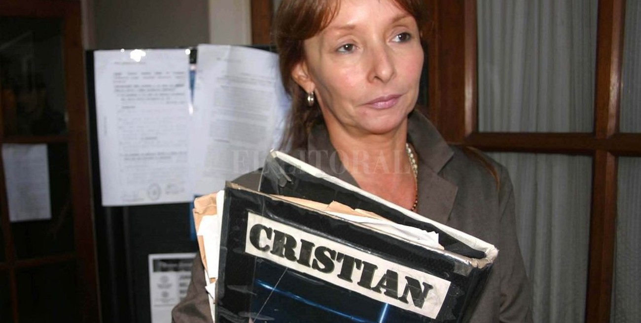 La mamá de Cristian Schaerer tiene una "sensación positiva" sobre la búsqueda de los restos de su hijo