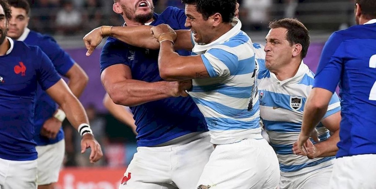 Matías Moroni fue advertido por la World Rugby por un acto de juego sucio
