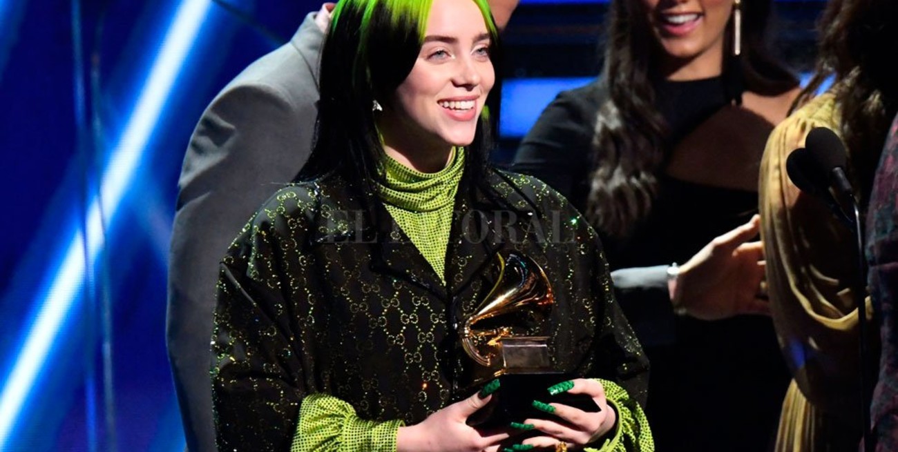 Billie Eilish, la gran protagonista de los Grammy