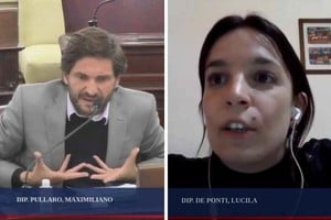 El Litoral Maximiliano Pullaro en el recinto advirtió sobre déficit de la gestión. De Ponti, una de las voces oficialistas sobre seguridad.