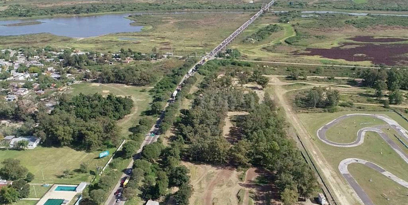 El Río Salado también a la baja: 81 cm en Santo Tomé