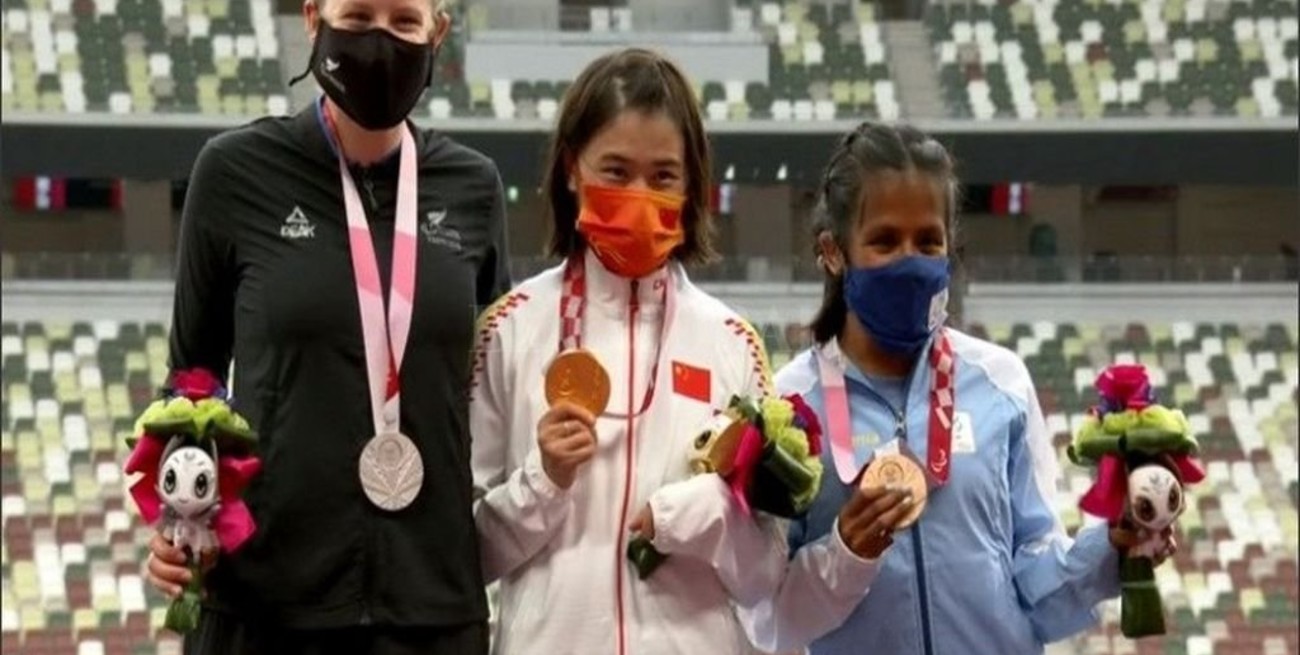 Medalla de bronce para Yanina Martínez en los 200 metros