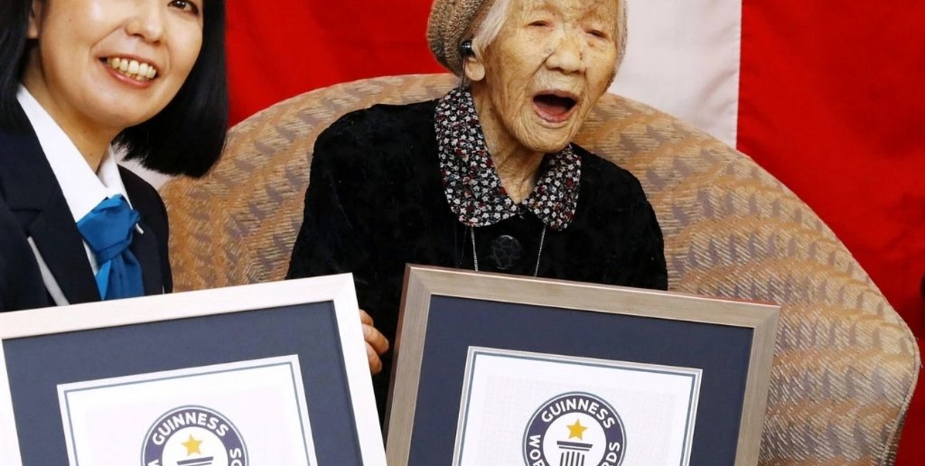Tiene 118 años, es la persona más vieja del mundo y llevará la llama olímpica en Japón