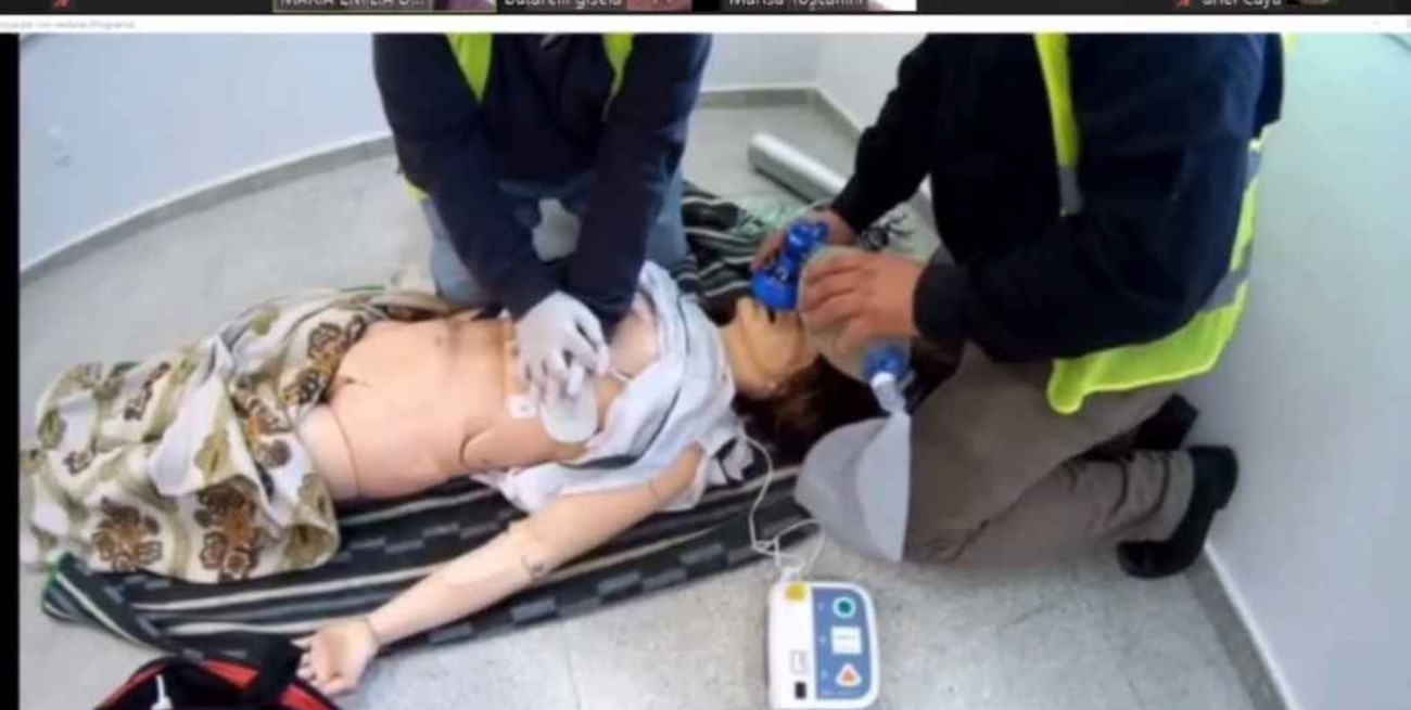 Cómo es la experiencia de entrenar vía telesimulación en tiempos de pandemia  