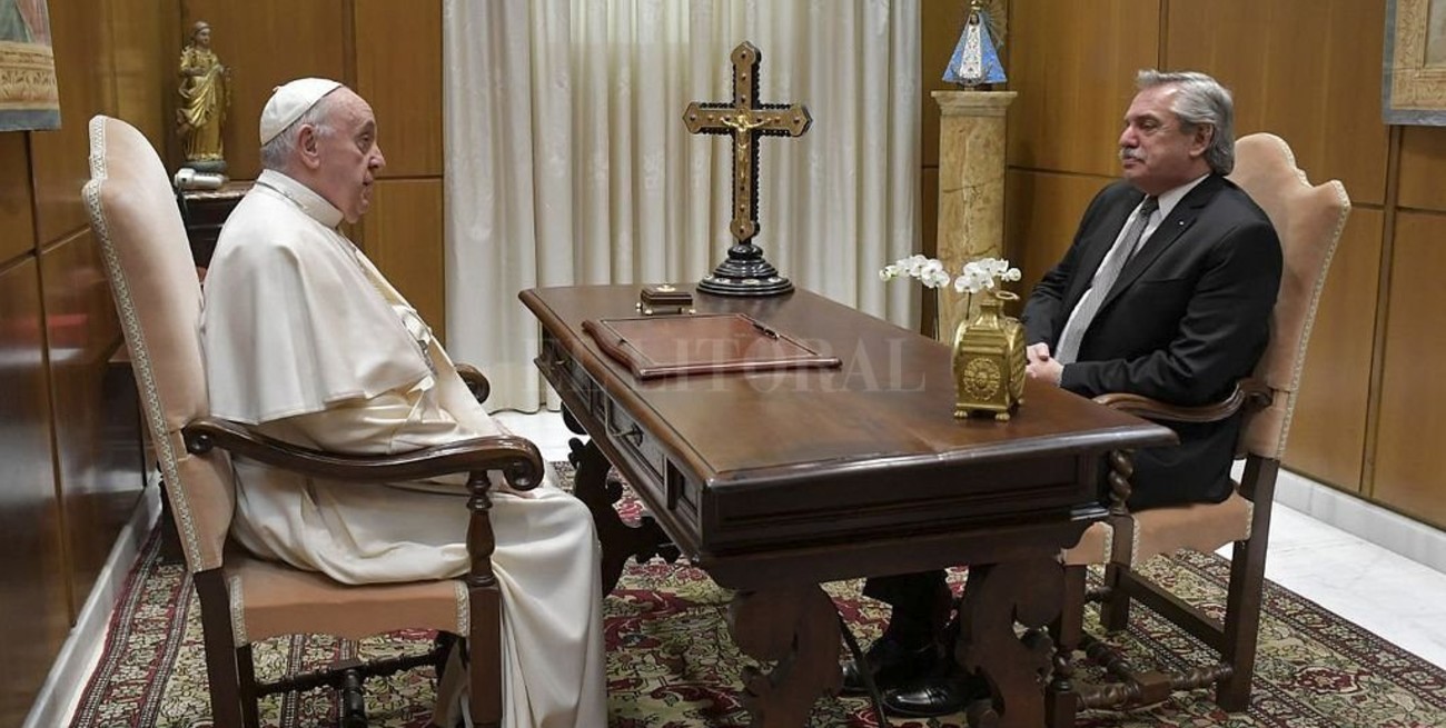 El papa Francisco agradeció a Alberto Fernández por su deseo de pronta recuperación