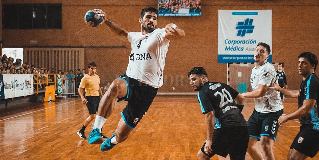 Handball: Argentina venció a Uruguay por amplia diferencia