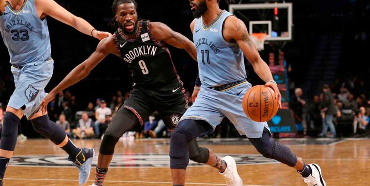 NBA: Nets y Grizzlies protagonizaron un partidazo