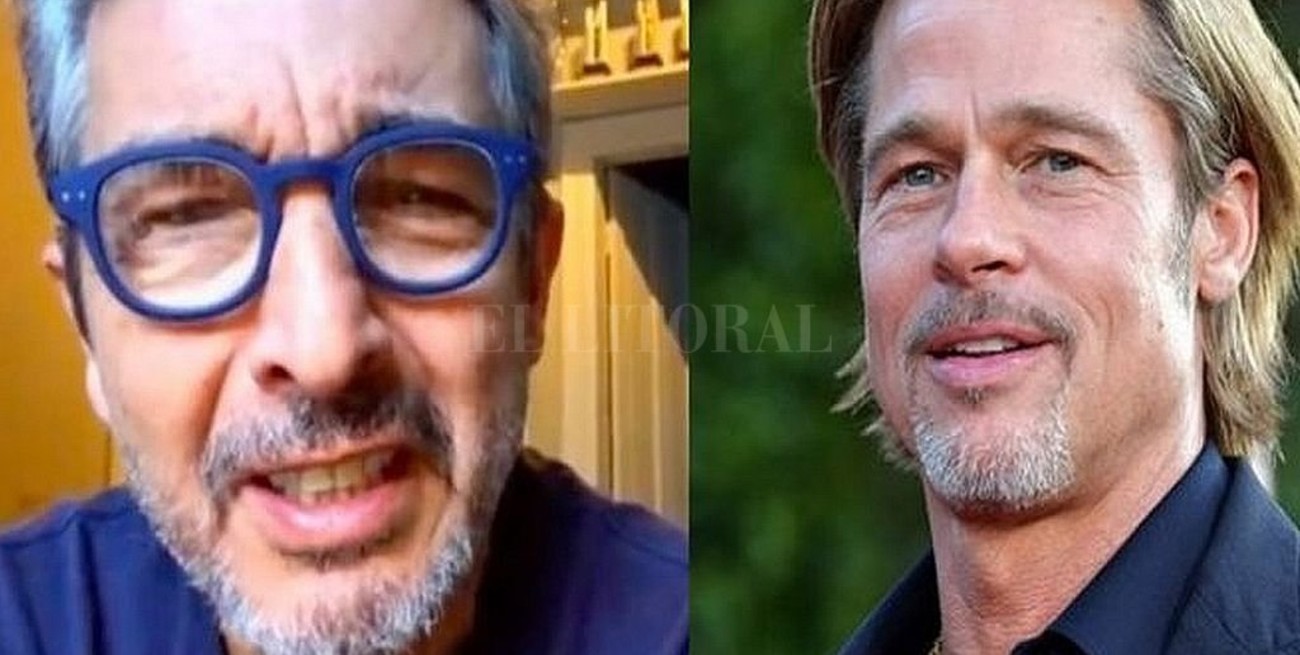 Ricardo Darín le puso un poco de humor a una anécdota con Brad Pitt y Oliver Stone
