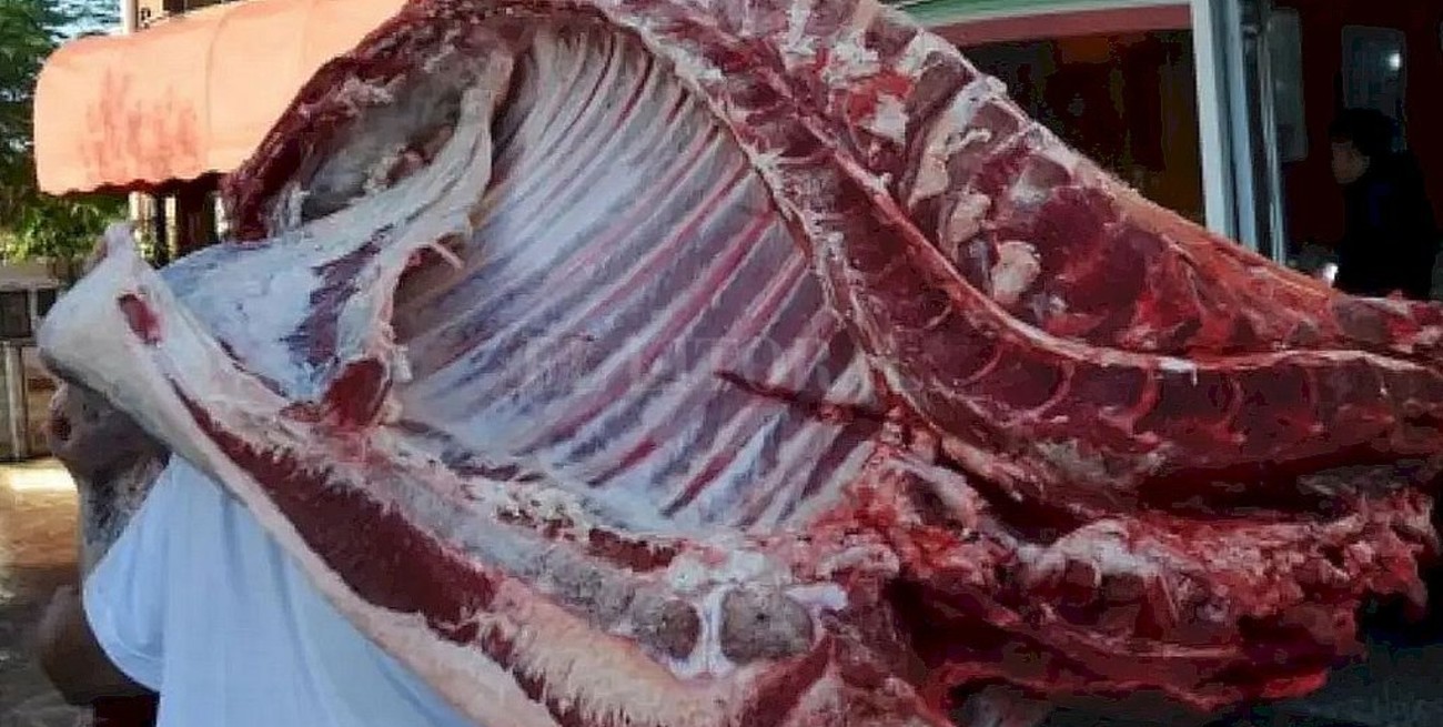 Empleados de frigoríficos ya no descargarán "a mano" las medias reses