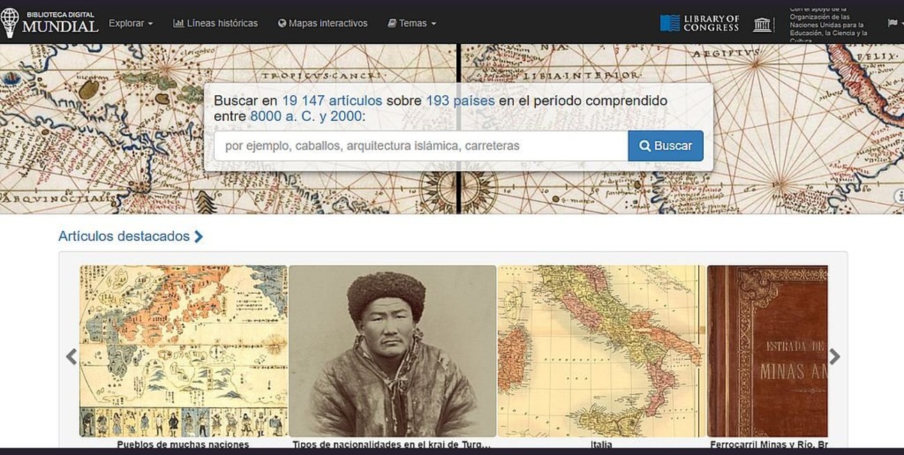 La Unesco abre las puertas de su bibilioteca digital mundial para pasar la cuarentena