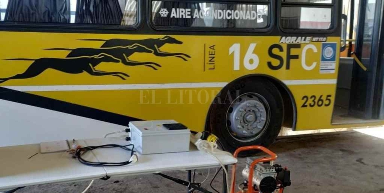 Santafesinos crearon un generador de ozono para desinfectar espacios públicos