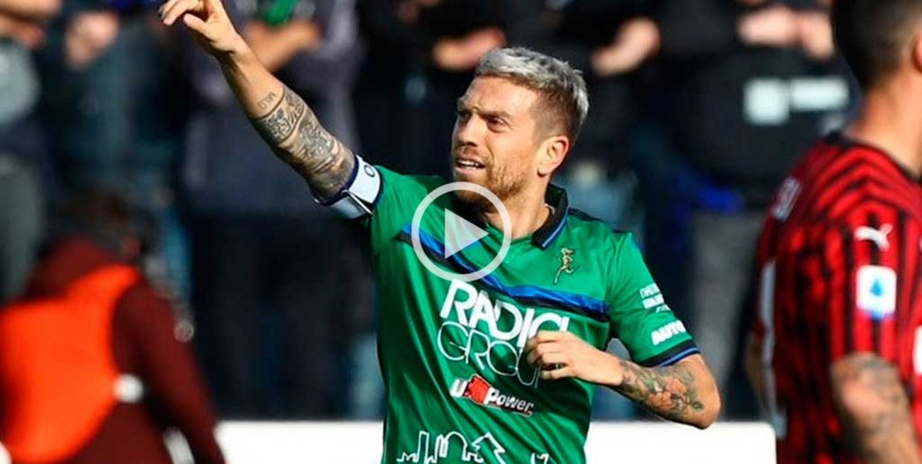 Con un golazo de "Papu" Gómez, Atalanta goleó a Milan