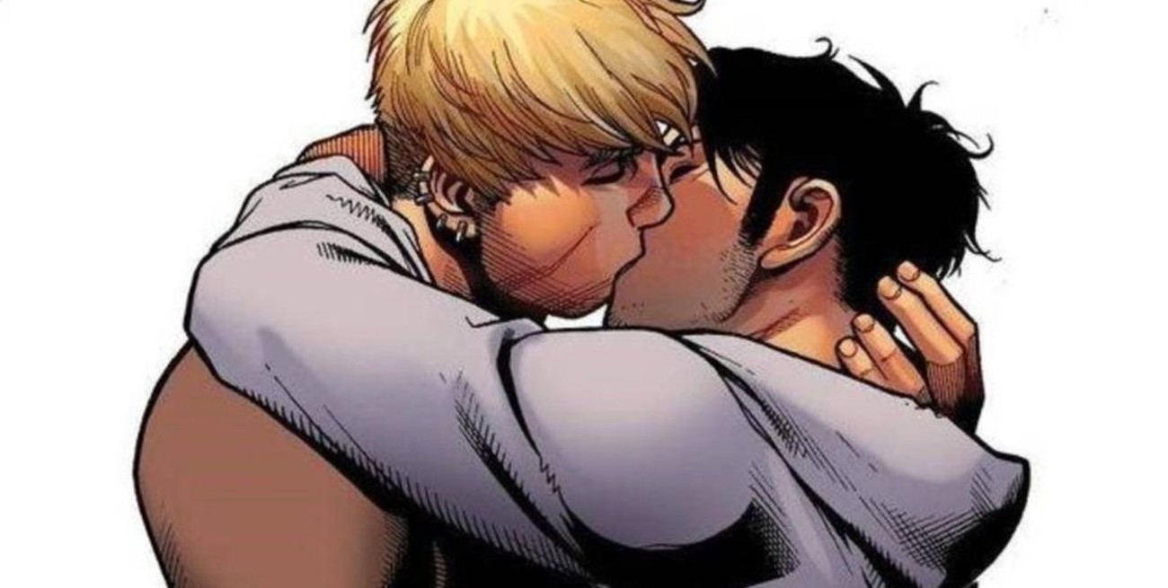 "Besazo antiodio" para repudiar la censura de un cómic gay