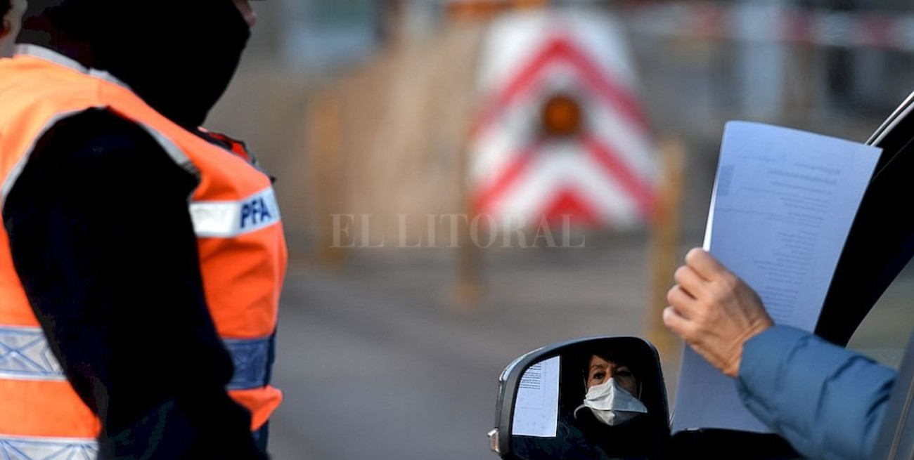 Rigen los controles en los ingresos a la provincia por el fin de semana largo