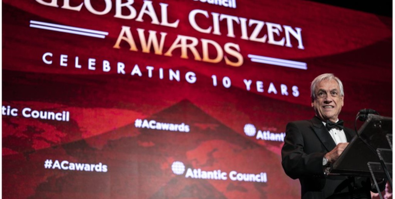 Piñera recibió un premio en Nueva York por su aporte en la lucha contra el cambio climático