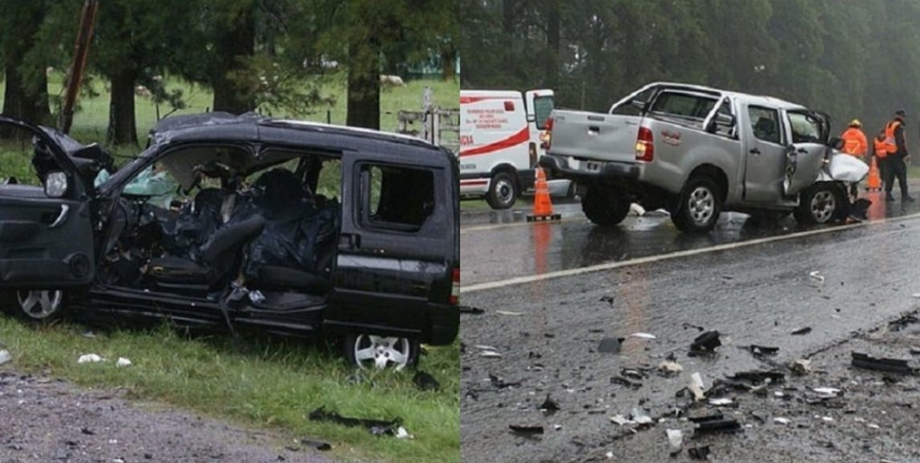 Cuatro hinchas que iban a la súper final murieron en un accidente de tránsito