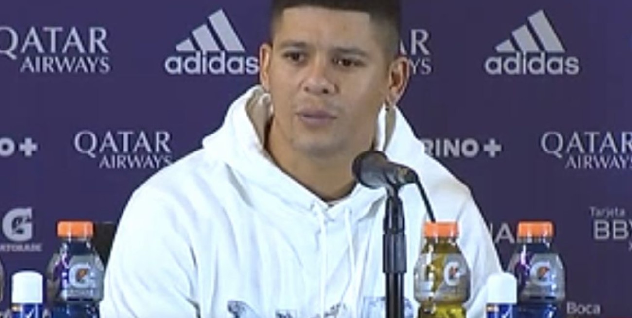 Marcos Rojo: "Estoy muy feliz de estar en el club más grande de la Argentina"