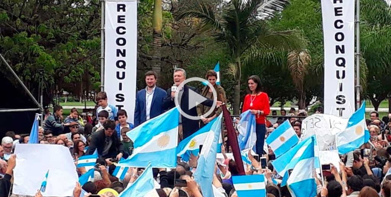 Macri en Santa Fe: "Ustedes son el corazón, la fuerza y el verdadero motor de este país"
