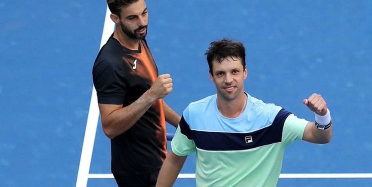 Horacio Zeballos, en pareja con el español Granollers, es finalista en dobles