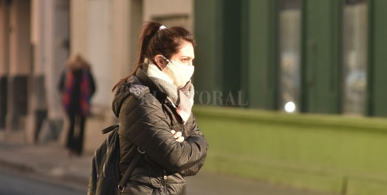 Viernes muy frío en la ciudad de Santa Fe