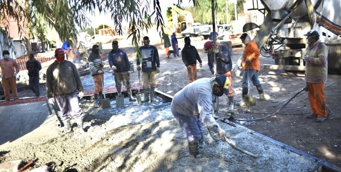 Villa Hipódromo: registran un avance del 80% las obras que mejorarán el barrio