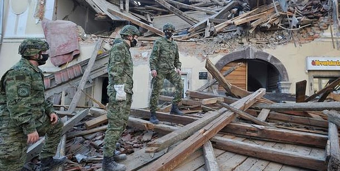 Terremoto en Croacia: confirman que hay muertos, heridos y desaparecidos