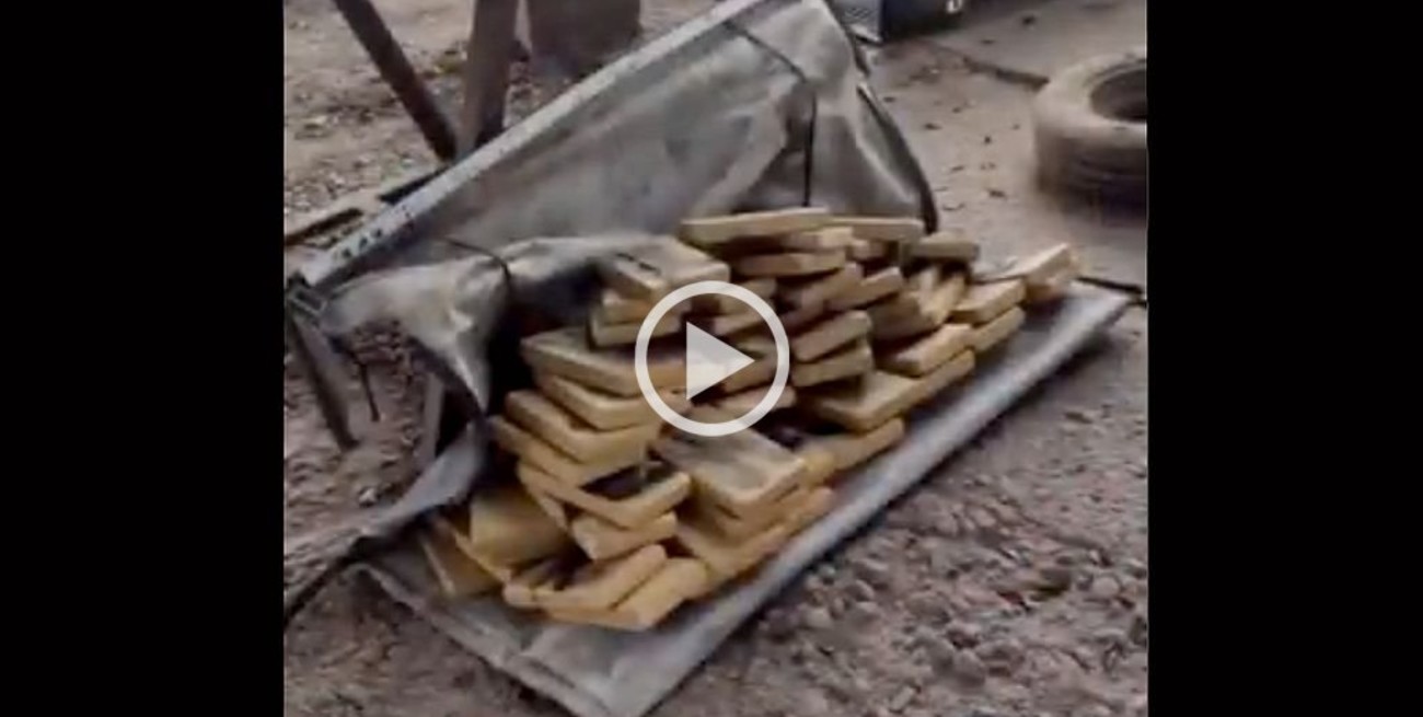 Incautan más de 72 kilos de cocaína y hay un detenido