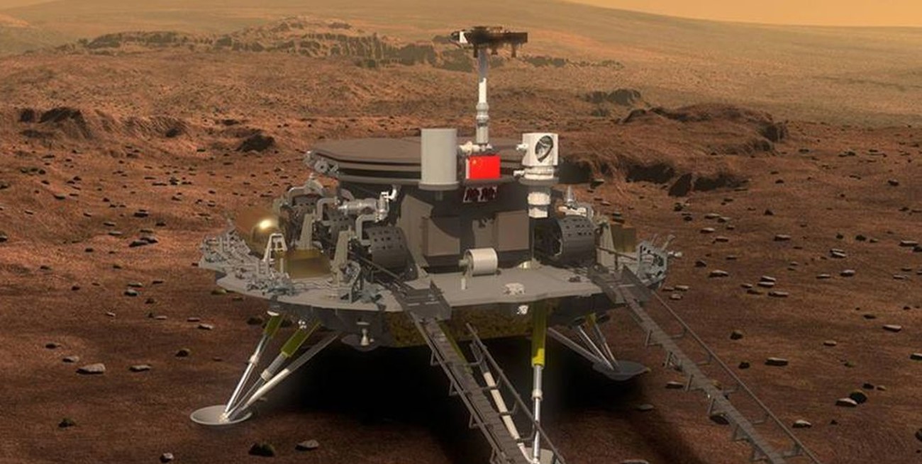 China intentará aterrizar sobre la superficie de Marte un robot teleguiado