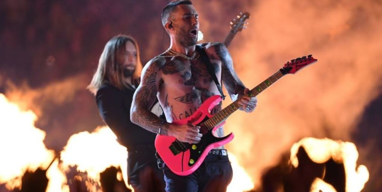 Super Bowl: así fue el show de Maroon 5