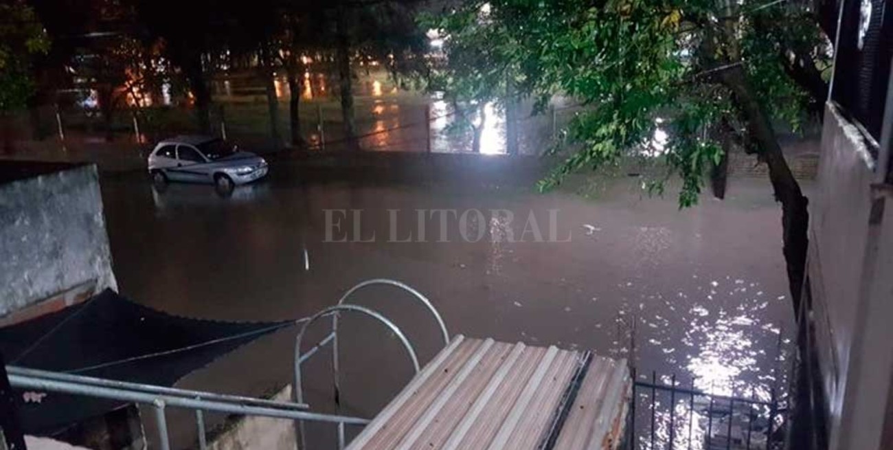Fuertes lluvias generaron complicaciones en Reconquista