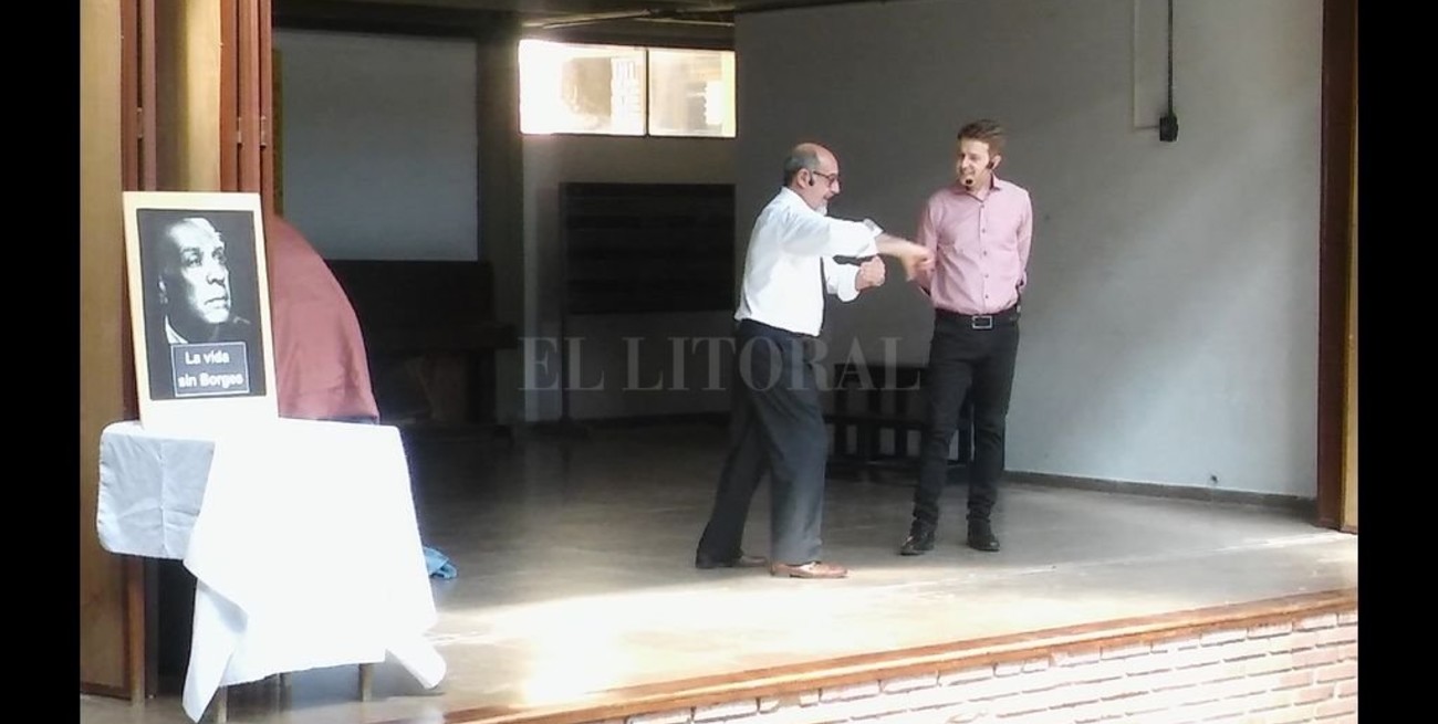 Una obra teatral sobre Borges