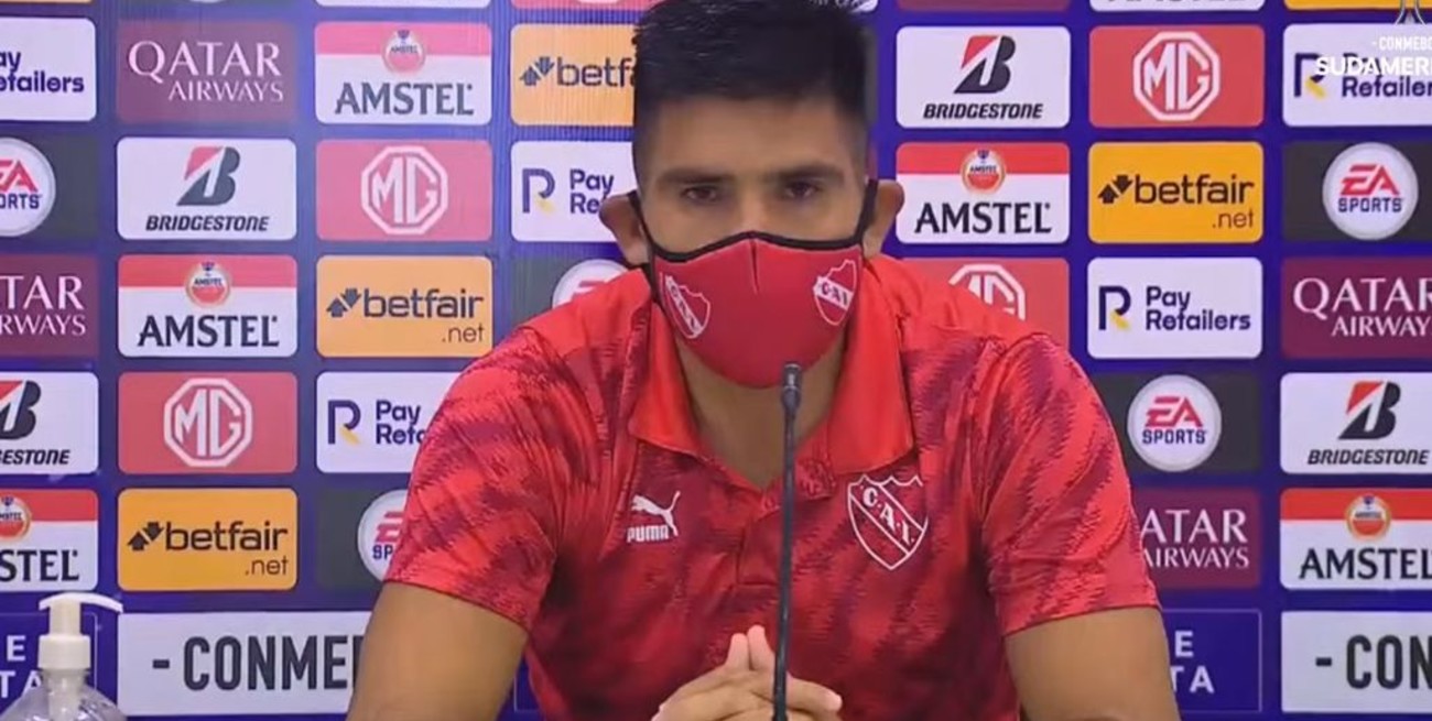 "La Conmebol nos falló" dijo Silvio Romero, capitán de Independiente