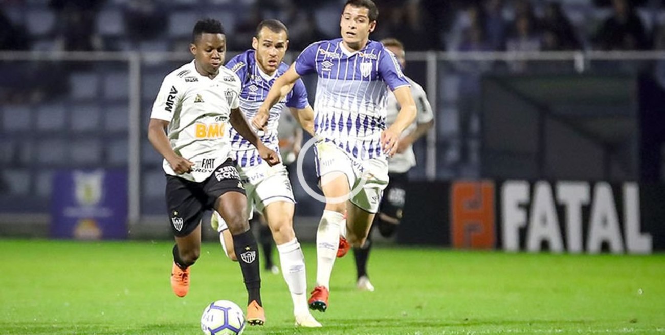 Atlético Mineiro perdió contra el Avaí 1 a 0